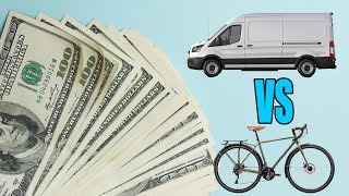 Comparing Cycle Tour and VANLIFE Travel Expenses