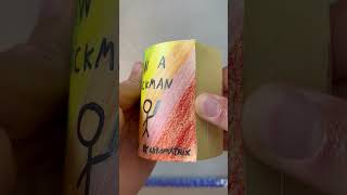 Draw a stickman ! Flip book animation 3