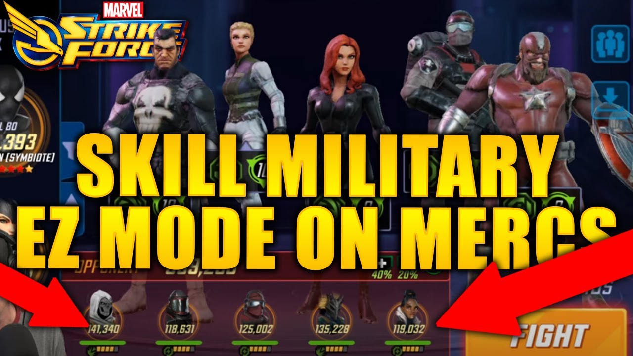 Skill Military Works Well Against Mercenaries Duh - Alliance War ...