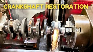 RESTORATION OF RUSTY CRANKSHAFTS | FUNCTIONAL REVIEW AND FEATURES OF CRANKSHAFT GRINDING MACHINE