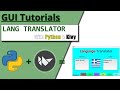 Building a Language Translator GUI with Python and Kivy || GUI Tutorials