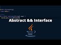 Difference between Abstract Class and Interface in Java