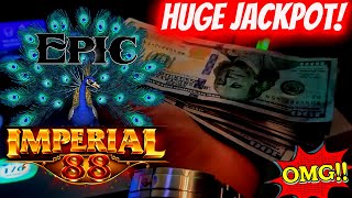 ✦MEGA HANDPAY JACKPOT✦ On Imperial 88 Peacock Beauty Slot Machine | JACKPOT WINNER | SE-8 | EP-8