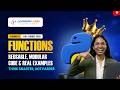 Functions in Python Full Course | Decorators, Lambda, Nested Functions & More