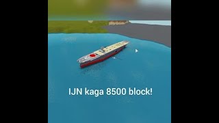 Roblox Plane crazy Show my IJN kaga [aircraft carrier]