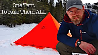 The most versatile tent for backpacking and lightweight winter camping