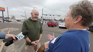 Waco, Texas protesters decry new Trump administration (Feb. 5, 2025)