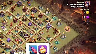 NAVI STAR's⭐CWL ATTACKS 💥SUPER WITCHS 💥#NAVIclash of clans #clashofclans #supercell#th17