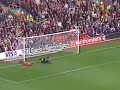 gigi casiraghi goal vs liverpool phil babb into the post ouch