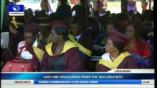 Convocation Ceremony Michael Okpara University Of Agriculture Prt7