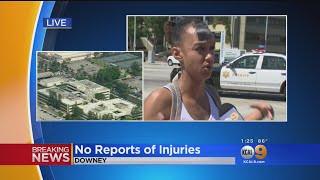 Witness: Massive Response At Kaiser Facility