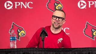 Louisville HC Pat Kelsey Postgame Presser vs. North Carolina (1/1/25)