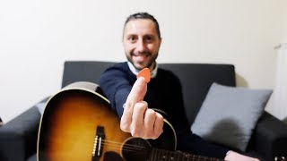 Impara la chitarra: come tenere il plettro - il ritmo