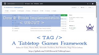 TAG: Implementing Dots & Boxes (Uncut)