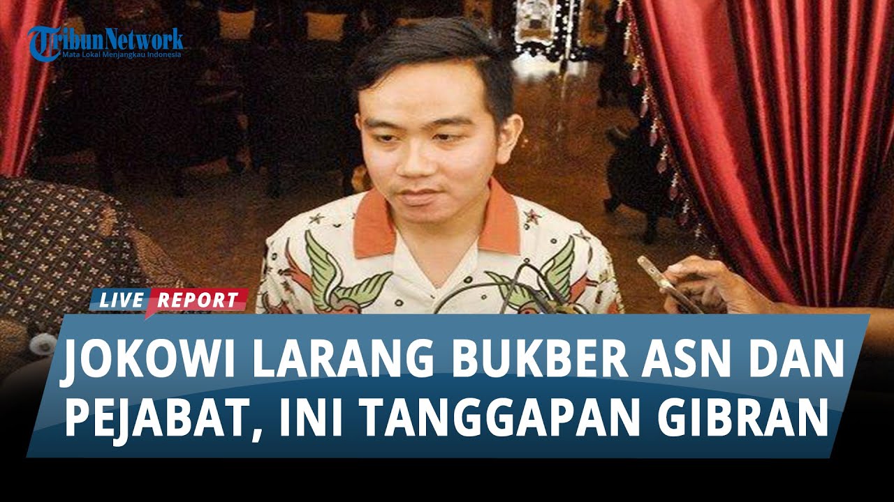 "DITAATI SAJA" Kata Gibran Soal Larangan Buka Bersama Bagi ASN Yang ...