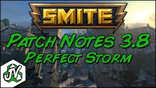 Smite PTS Patch Notes 3.8  - Perfect Storm