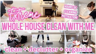 EXTREME WHOLE HOUSE CLEANING MARATHON! AFTER CHRISTMAS CLEAN DECLUTTER ORGANIZE! CLEAN WITH ME 2024!