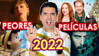 Las 15 PEORES PELICULAS del 2022 | Edu Rocha Wow Qué Pasa