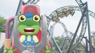 Gecko and The Rollercoaster | Gecko's Real Vehicles | Educational Videos For Toddlers