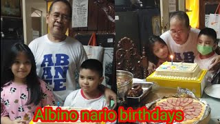 albino nario 61yrs old birthday