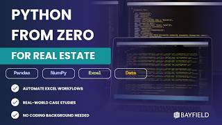 Python for Real Estate Professionals – Full Bootcamp for Beginners