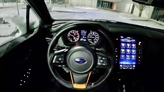 2022 Subaru Outback Wilderness - POV Snow & Night Driving Impressions