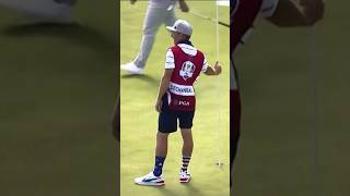 Bryson’s Caddy Can’t Remove Flag From Hole At The Ryder Cup!😆