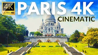 Paris in 4K UHD Video  || Paris 4K Cinematic Video - Paris France Walking Tour in 2022