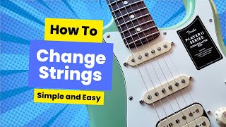 Learn how to change strings on Fender Player II Stratocaster | Easy Step by Step Guide 🎸