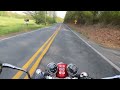 kawasaki eliminator 900 ripping it up curvy roads acceleration burnout launches