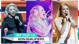 MY TOP 13 NON-QUALIFIERS | EUROVISION 2021