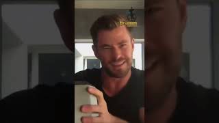 Chris Hemsworth Stealing Hammers From the Sets #chrishemsworth
