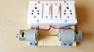 DC Motor Using Free Energy Generator