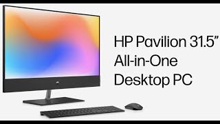 The HP Pavilion 31.5 inch All-in-One Desktop PC | HP Pavilion | HP