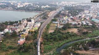 Chittoor City Cinematic Drone view #chittor #chittoorailwaystation #andhrapradesh