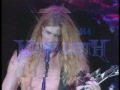 megadeth anarchy in the uk live hammersmith apollo 1992