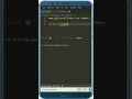 Multiplication table in python
