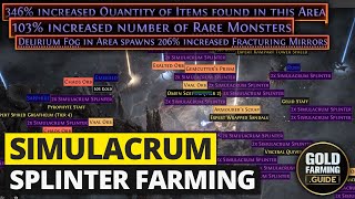 Simulacrum Splinter Farming Guide - Still a solid and easy Strategy! - Path of Exile II / PoE 2