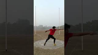 discuss throw technique practice 2.5kg throw Indian player Chandigarh 46 stadium practice speed