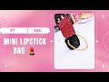 Most viral lipstick bag 💄|mini lipstick bag#diy from waste objects #diy#decorwithsania