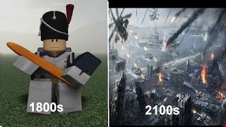 evolution of WARFARE in Roblox Games