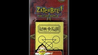 Unboxing the Zatch Bell Konchome Spell Book