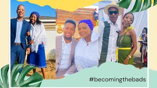 Our friends’ Tswana traditional wedding | Patlo, Magadi, Kgoroso | #becomingthebads