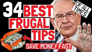 34 FRUGAL LIVING TIPS That REALLY WORK 👍 Warren Buffett's Saving Money Habits