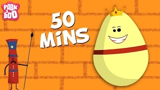 Humpty Dumpty & More Popular English Nursery Rhymes For Kids | 50 Minutes Nursery Rhymes Compilation