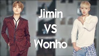 Jimin (BTS) vs Wonho (Monsta X) - BATTLE 2018 🔥