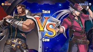 Taco (Monk) vs Cow (Ranger) | High Level 50 Match Set | DNF Duel