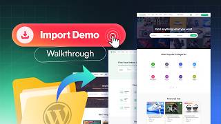 Import Demo Walkthrough | Directorist Theme