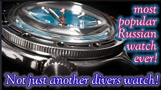 #vostok Amphibia Scuba Dude(Russian Automatic divers watch) unboxing \u0026 detailed review #madeinrussia