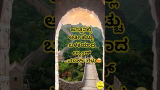 Top 10 Famous Landmarks In The World | ಜಗತ್ತಿನಲ್ಲಿ ಅತೀ ಹೆಚ್ಚು ಬಳಕೆಯಾದ ಲ್ಯಾಂಡ್ ಮಾರ್ಕ್ ಗಳು #shorts